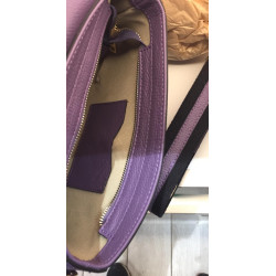 Sac Bandoulière en Cuir Avec Bandoulière Assortie