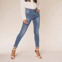 Jean Basic Taille Haute