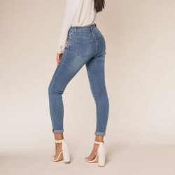 Jean Basic Taille Haute