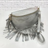 Sac Banane En Cuir (Grand Format) Avec Franges