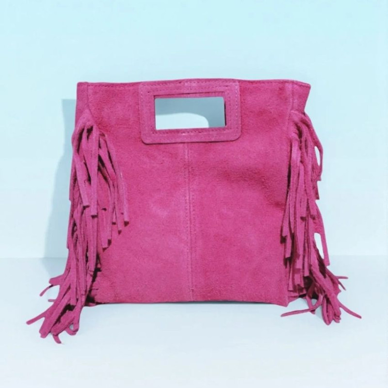 Sac bohème à franges avec bandoulière