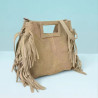 Sac bohème à franges avec bandoulière