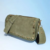 Sac avec Bandoulière en Daim "Clouté"