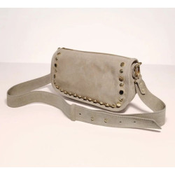 Sac avec Bandoulière en Daim "Clouté"