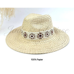 Chapeau Paille Ajustable