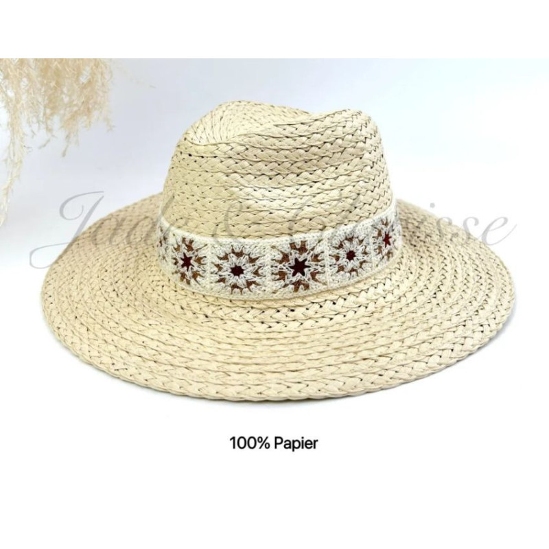 Chapeau Paille Ajustable