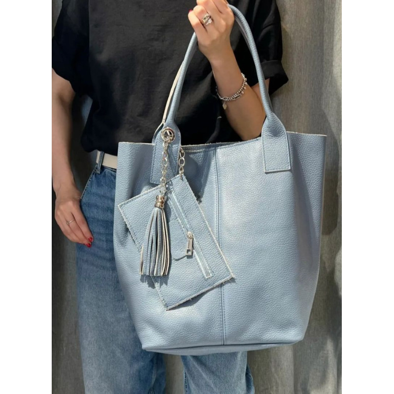 Sac Cabas en Cuir avec Pochette