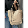 Sac Cabas en Cuir avec Pochette