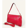 Sac porté épaules en cuir grainé double compartiment
