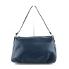 Sac porté épaules en cuir grainé double compartiment