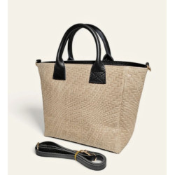 Sac Cabas En Cuir Avec Bandoulière