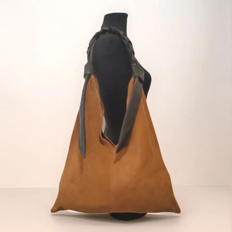 Sac Porté Epaules en Daim "Grand Format"