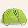 Sac bandoulière en Cuir Grainé avec chaînette