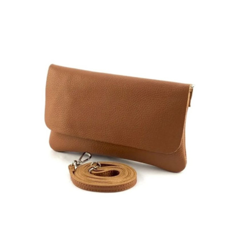 Sac Pochette Bandoulière En Cuir