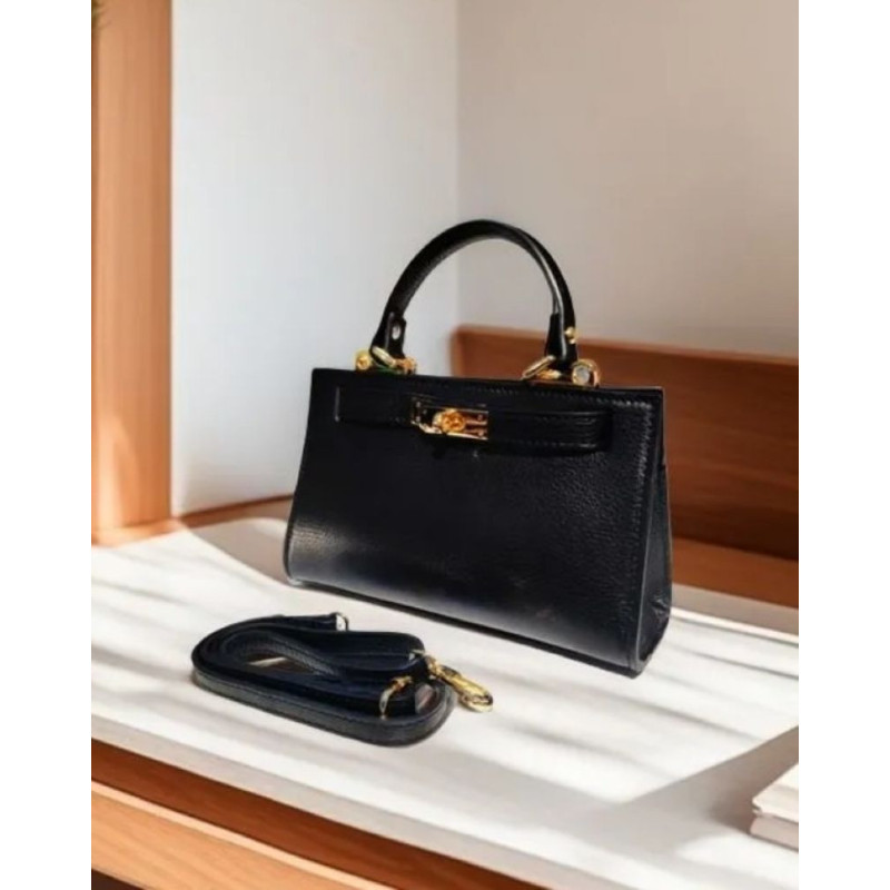 Sac Bandoulière en Cuir Grainé