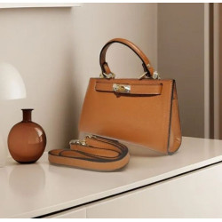 Sac Bandoulière en Cuir Grainé
