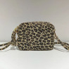 Sac Bandoulière en Cuir Motif Animal