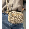 Sac Bandoulière en Cuir Motif Animal