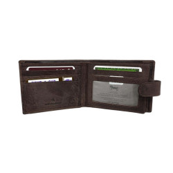 Porte-Monnaie Cerf en Cuir Vieilli