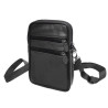 Pochette Bandoulière en Cuir Double compartiments