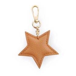 Porte  Clés en Cuir " Etoile "