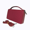 Sac Compagnon en Cuir Grainé