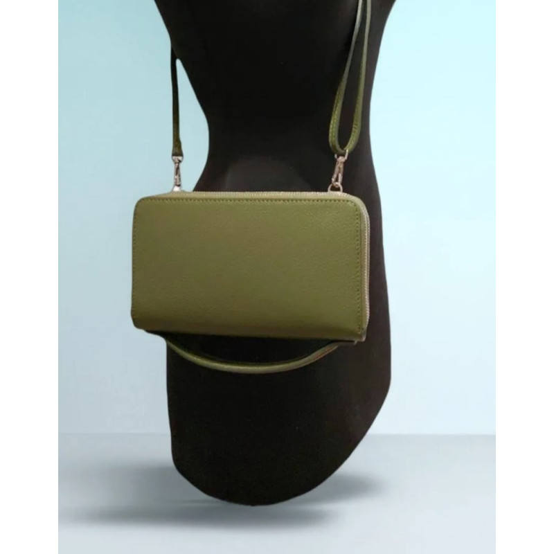 Sac Compagnon en Cuir Grainé