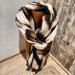 Echarpe  Motif Flamme