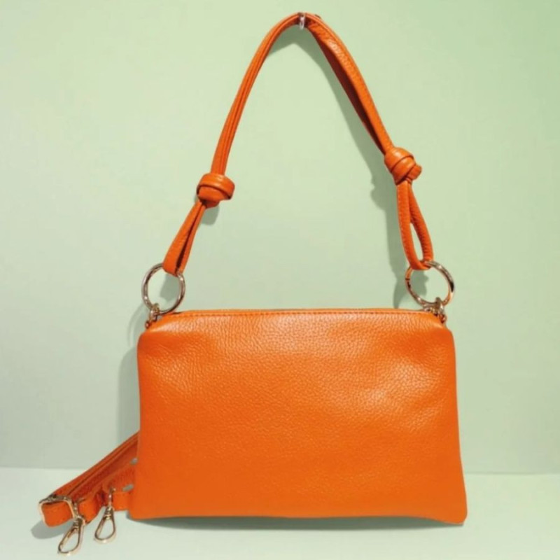 Sac à mains 100%  Cuir grainé ou irisé