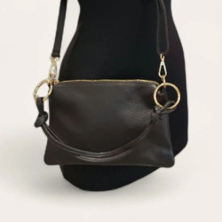 Sac à mains 100%  Cuir grainé ou irisé