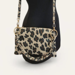 Sac à mains 100% Cuir  "Motif Animal"