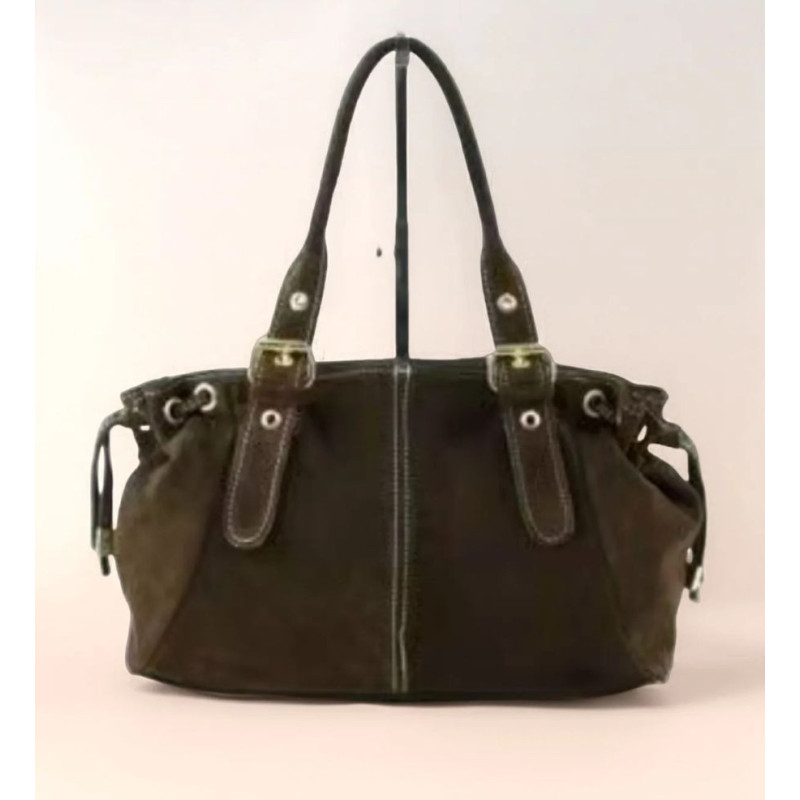 Sac Hobo Bandoulière en Cuir Suédé