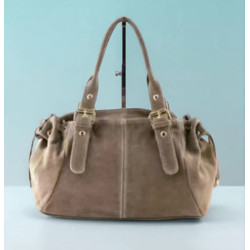Sac Hobo Bandoulière en Cuir Suédé