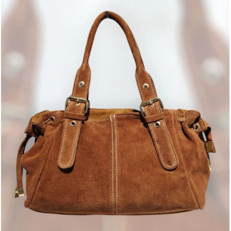 Sac à mains Hobo Bandoulière en Cuir Suédé