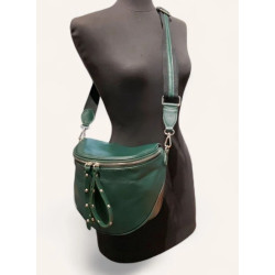 Sac Bandoulière "Style Reporter"  Cuir Grainé