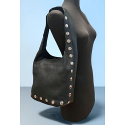 Sac Porté Epaule en Cuir Grainé