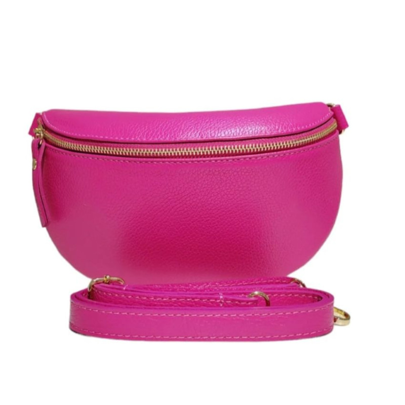 Sac Banane En Cuir Grainé