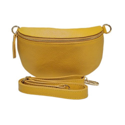 Sac Banane En Cuir Grainé