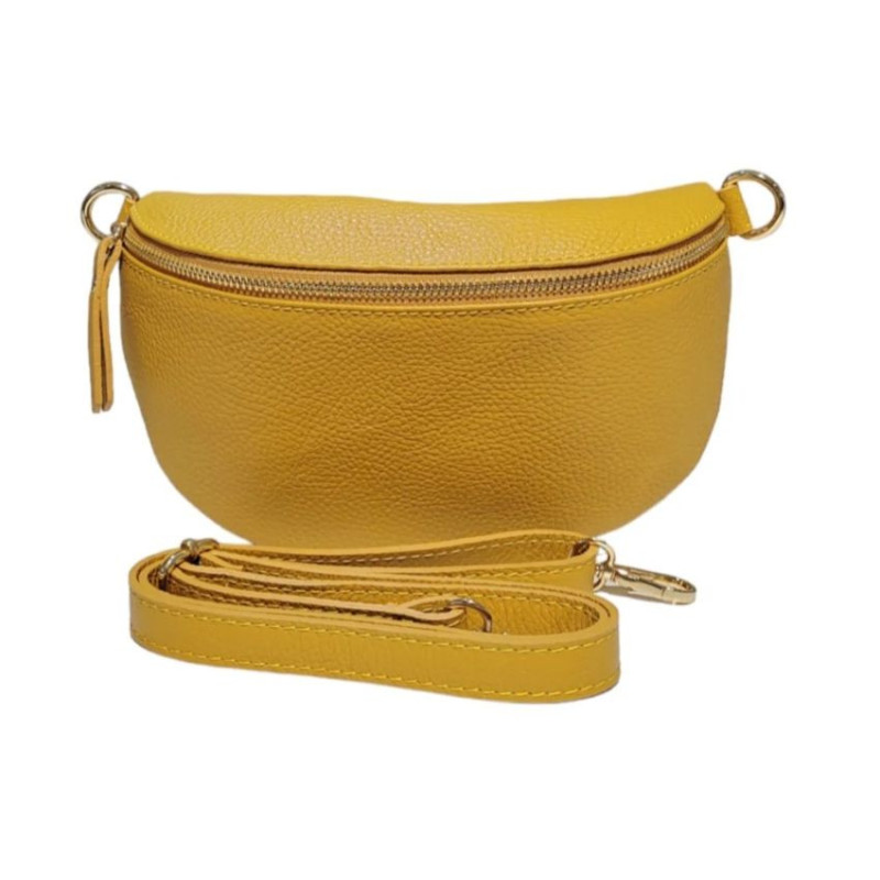 Sac Banane En Cuir Grainé