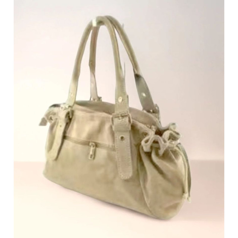 Sac Hobo Bandoulière en Cuir Suédé