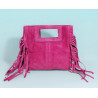 Petit Sac Bandoulière en Daim avec Franges
