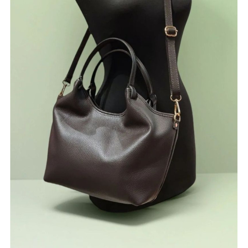 Sac à Mains 2 Anses en cuir Grainé