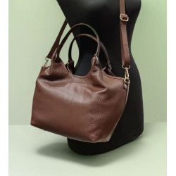 Sac à Mains 2 Anses en cuir Grainé