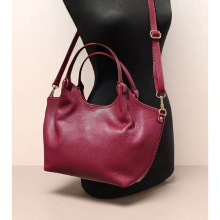 Sac à Mains 2 Anses en cuir Grainé