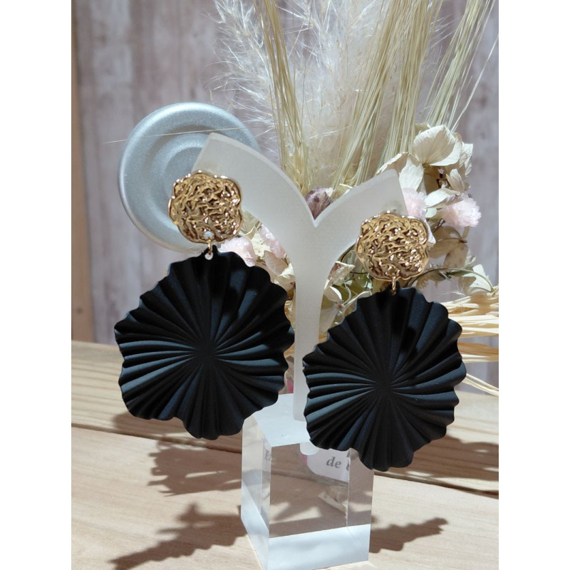 Boucles d'Oreilles pendantes en forme de fleur