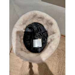 Chapeau en fausse fourrure