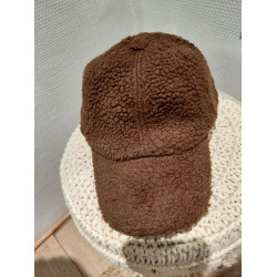 Casquette en moumoute pour femme