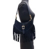 Sac bandoulière en Daim avec franges
