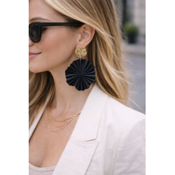 Boucles d'Oreilles pendantes en forme de fleur