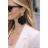 Boucles d'Oreilles pendantes en forme de fleur